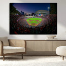 Houston Astros Baseball Print Canvas - Houston Minute Maid