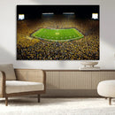 Stadium in Michigan Wall Art Canvas Print, Framed American