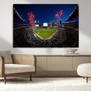 Truist Park Atlanta Braves Baseball Stadium Wall Art Print |