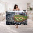 New York Yankees Baseball Team Print - Yankee Stadium Wall