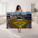 Yankee Stadium New York Wall Art Print | 3-Panel Canvas