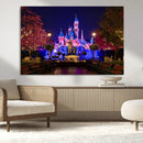 Castle Large Wall Art Disney Magic Kingdom Kids Room Decor -