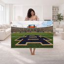 Notre Dame Stadium Giclee Canvas Print | Triptych Wall Art