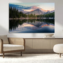 Bear Lake Reflection at Rocky Mountain National Park Wall by MyGreatCanvas | Canvas Wall Art Prints | Photo Prints & Wall Decor