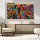 Framed Yayoi Kusama 1986 Wall Art Print – Japanese Wall Art