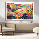 Framed Yayoi Kusama 1986 Wall Art Print – Japanese Wall Art