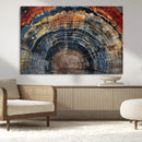 Abstract Tree Ring Wall Art, Colorful Framed Tree Ring Wall by MyGreatCanvas | Canvas Wall Art Prints | Photo Prints & Wall Decor