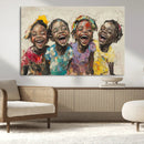 Shai Yossef style Joyful Childhood Canvas Wall Art - by MyGreatCanvas | Canvas Wall Art Prints | Photo Prints & Wall Decor