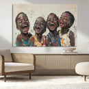 Shai Yossef Print - Joyful Childhood Canvas Wall Art -