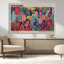 Yayoi Kusama Wall Art Canvas Print, Abstract Art, Large