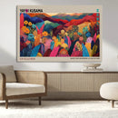 Yayoi Kusama Wall Art Canvas Print, Abstract Art, Large