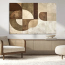 Wabi Sabi Geometric Wall Art | Abstract Modern Minimalist
