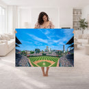 Wrigley Field Chicago Cubs Panoramic Art Multi-Piece Canvas