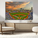 Chicago Wrigley Field Wall Art Canvas Print – Iconic