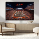 Texas Stadium Night Game Wall Art Canvas Print – Vibrant
