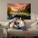 Yosemite Valley Wall Art Canvas Print – El Capitan Sunset