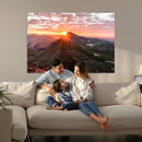 Mountain Sunrise Wall Art Canvas Print – Alpine Ridge