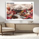 Yayoi Kusama Wall Art Canvas Print – Framed Large Abstract