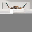 Texas Longhorn Wall Art – Framed Speckled Cow Canvas by MyGreatCanvas | Canvas Wall Art Prints | Photo Prints & Wall Decor