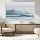 Ocean Waves Wall Art Canvas Print – Framed Surfer Lineup by MyGreatCanvas | Canvas Wall Art Prints | Photo Prints & Wall Decor