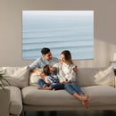 Ocean Waves Wall Art Canvas Print – Framed Solo Surfer Wave