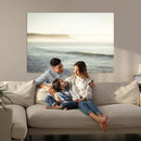 Coastal Cliffs Wall Art Canvas Print – Misty Ocean Seascape