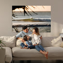 Sunset Surf Wall Art Canvas Print – Framed Golden Hour Waves