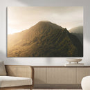Mountain Wall Art – Framed Sunset Landscape Canvas Artwork, by MyGreatCanvas | Canvas Wall Art Prints | Photo Prints & Wall Decor