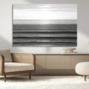 Monochrome Ocean Wall Art Canvas Print – Framed Moody Ocean by MyGreatCanvas | Canvas Wall Art Prints | Photo Prints & Wall Decor