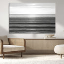 Monochrome Ocean Wall Art Canvas Print – Framed Moody Ocean by MyGreatCanvas | Canvas Wall Art Prints | Photo Prints & Wall Decor