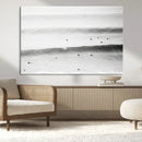 Black White Ocean Wall Art Canvas Print – Framed Coastal by MyGreatCanvas | Canvas Wall Art Prints | Photo Prints & Wall Decor