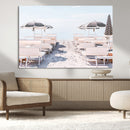Minimalist Beach Wall Art Canvas Print – Framed Pastel Sand by MyGreatCanvas | Canvas Wall Art Prints | Photo Prints & Wall Decor