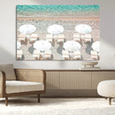 Calm Beach Wall Art – Framed Turquoise Water Canvas Artwork, by MyGreatCanvas | Canvas Wall Art Prints | Photo Prints & Wall Decor