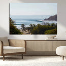 Tropical Beach Scene Wall Art Canvas Print – Framed Coastal by MyGreatCanvas | Canvas Wall Art Prints | Photo Prints & Wall Decor