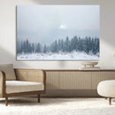 Winter Forest Wall Art Canvas Print – Framed Snowy Landscape by MyGreatCanvas | Canvas Wall Art Prints | Photo Prints & Wall Decor