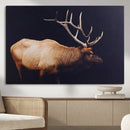 Bull Elk Decor Wall Art Canvas Print – Framed Elk by MyGreatCanvas | Canvas Wall Art Prints | Photo Prints & Wall Decor