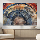 Tree Rings Wall Art Canvas Print – Framed Wood Art Picture by MyGreatCanvas | Canvas Wall Art Prints | Photo Prints & Wall Decor