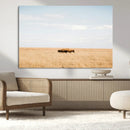 Bison Grassland Wall Art – Framed Minimal Nature Canvas by MyGreatCanvas | Canvas Wall Art Prints | Photo Prints & Wall Decor