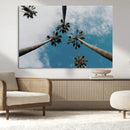 Tropical Palm Trees Wall Art Canvas Print Framed California by MyGreatCanvas | Canvas Wall Art Prints | Photo Prints & Wall Decor