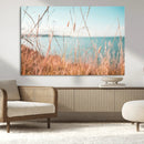 Golden Beach Grass Wall Art Canvas Print – Ocean Breeze Soft by MyGreatCanvas | Canvas Wall Art Prints | Photo Prints & Wall Decor