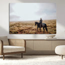Cowboy Wall Art Canvas Print – Framed Western Ranch Scene by MyGreatCanvas | Canvas Wall Art Prints | Photo Prints & Wall Decor