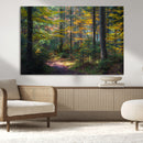 Autumn Forest Wall Art Canvas Print – Framed Fall Woodland by MyGreatCanvas | Canvas Wall Art Prints | Photo Prints & Wall Decor