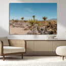 Joshua Tree Wall Art Canvas Print – Framed Desert Landscape