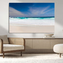 Ocean Breeze Wall Art Canvas Print, Aqua Waves and Coastal by MyGreatCanvas | Canvas Wall Art Prints | Photo Prints & Wall Decor