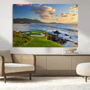 Pebble Beach Golf Links Wall Art Canvas Print – Iconic by MyGreatCanvas | Canvas Wall Art Prints | Photo Prints & Wall Decor