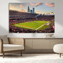 Chicago Bears Soldiers Field Wall Art Canvas Print – Framed