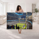 Chicago Dome Stadium Wall Art Canvas Print – Framed Modern