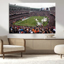 Chicago Bears Soldier Field Wall Art Canvas Print – Framed by MyGreatCanvas | Canvas Wall Art Prints | Photo Prints & Wall Decor