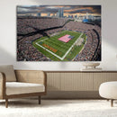 Chicago Bears Soldiers Field Wall Art Canvas Print – Framed
