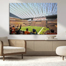 Cleveland Browns Stadium Wall Art Canvas Print – Framed NFL